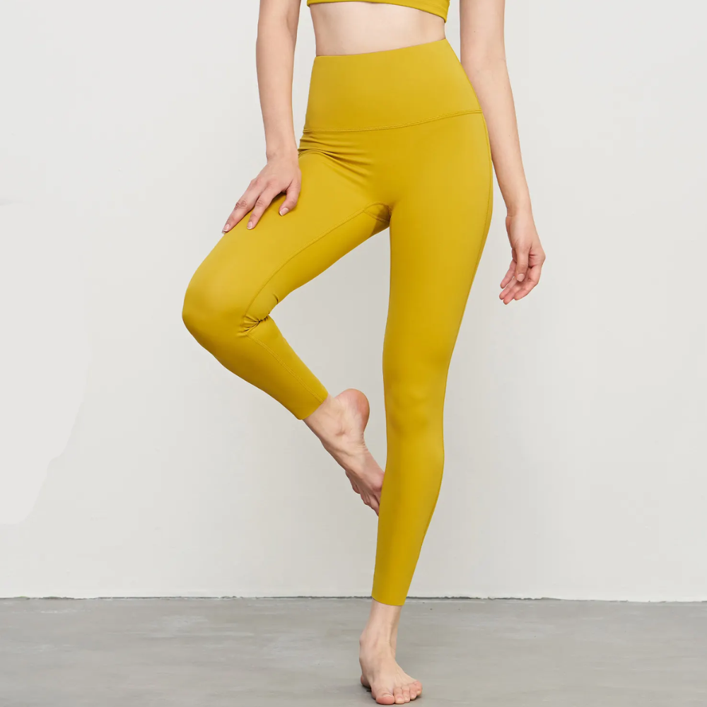 Buy High-rise Tummy Control Yoga Pants Online in India 